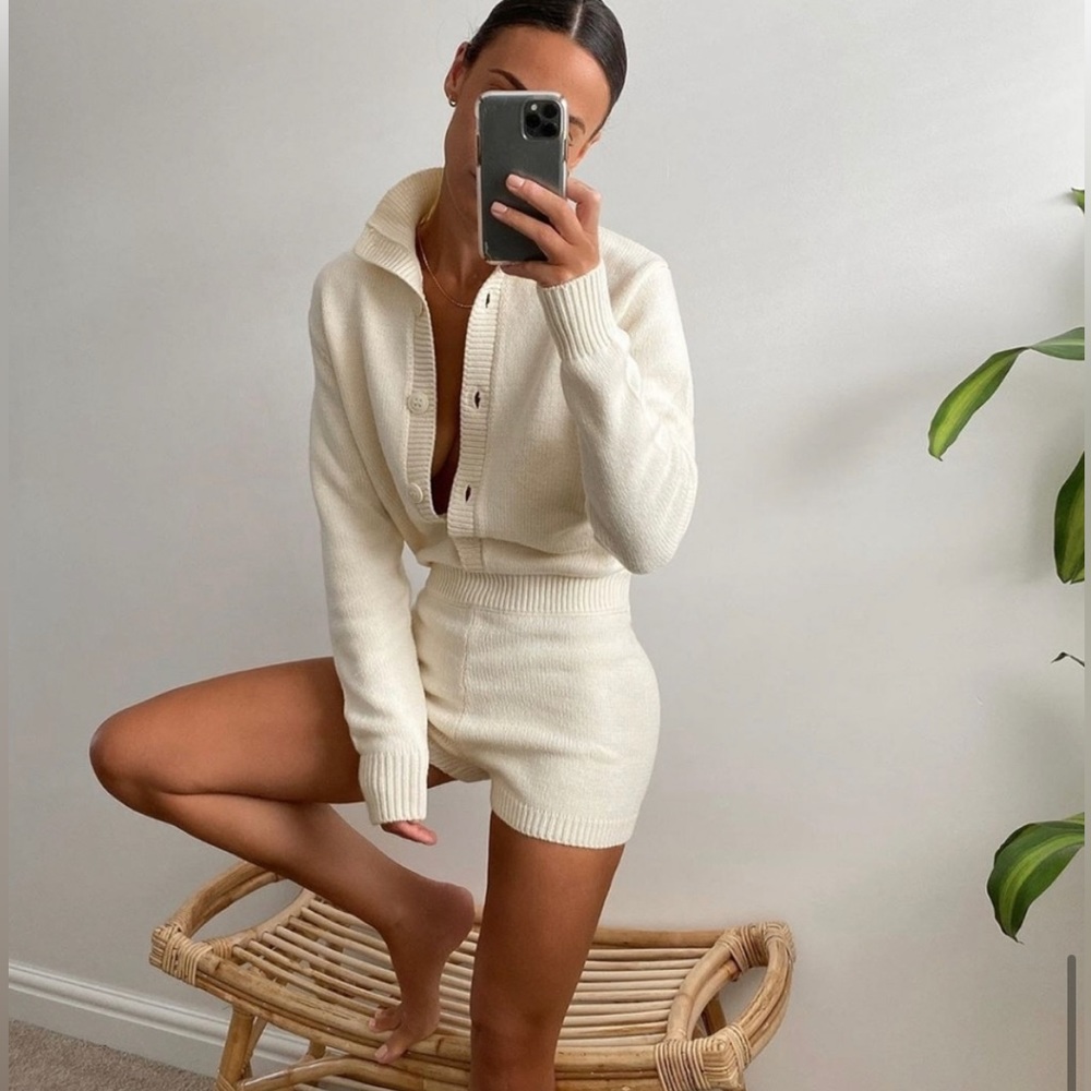 Zara limited edition knit jumpsuit | size small